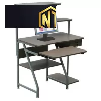 Bàn máy tính khung thép sơn tĩnh điện kết hợp gỗ BMT01